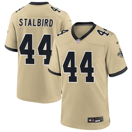 Isaiah Stalbird New Orleans Saints 2025 Gameday Golds Alternate Game Jersey - Gold