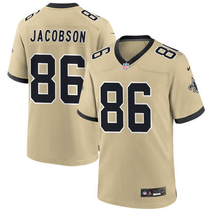 Michael Jacobson New Orleans Saints 2025 Gameday Golds Alternate Game Jersey - Gold