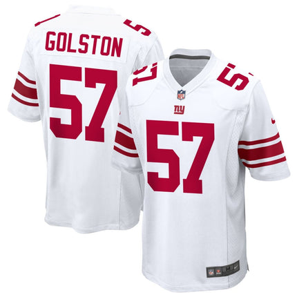 Chauncey Golston New York Giants 2025 Game Jersey - White
