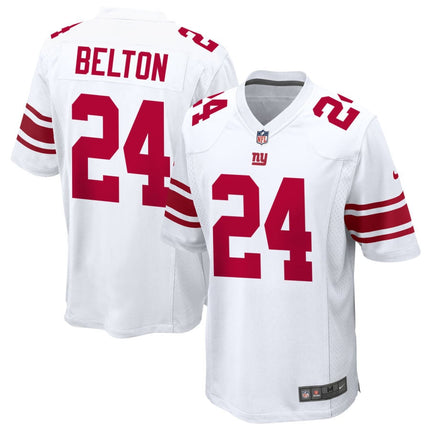 Dane Belton New York Giants 2025 Game Jersey - White