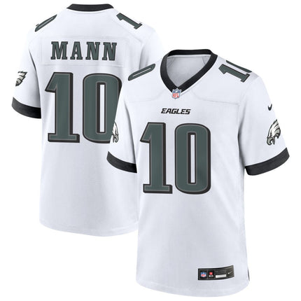 Braden Mann Philadelphia Eagles 2025 Game Jersey - White