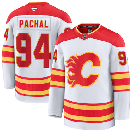 Baryden Pachal Calgary Flames 2025 Away Jersey - White