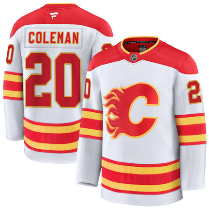 Matt Coronato Calgary Flames 2025 Away Jersey - White