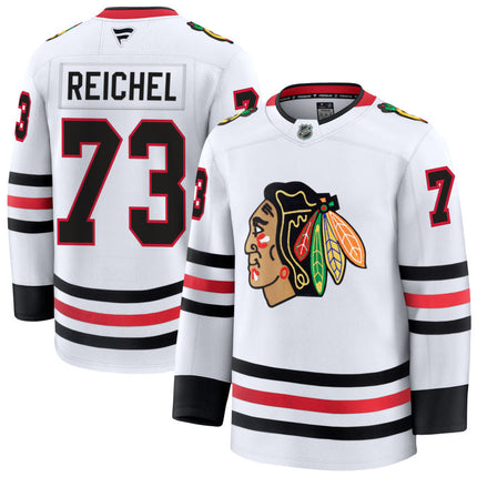 Lukas Reichel Chicago Blackhawks 2025 Away Jersey - White