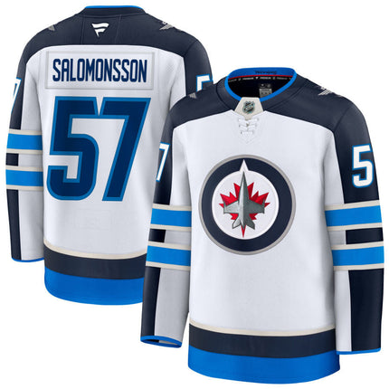 Elias Salomonsson Winnipeg Jets 2025 Away Jersey - White