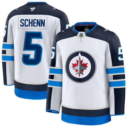 Luke Schenn Winnipeg Jets 2025 Away Jersey - White