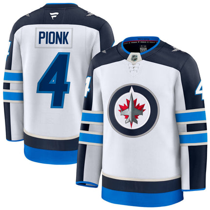 Neal Pionk Winnipeg Jets 2025 Away Jersey - White
