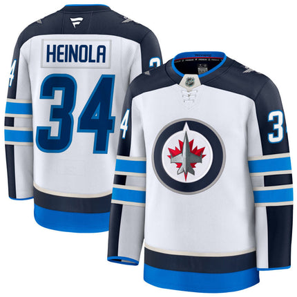 Ville Heinola Winnipeg Jets 2025 Away Jersey - White