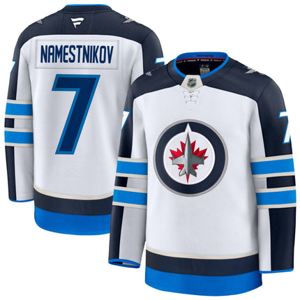 Vladislav Namestnikov Winnipeg Jets 2025 Away Jersey - White