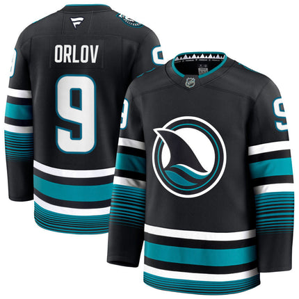 Dmitry Orlov San Jose Sharks 2025 Alternate Jersey - Black