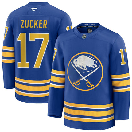 Jason Zucker Buffalo Sabres 2025 Home Jersey - Royal