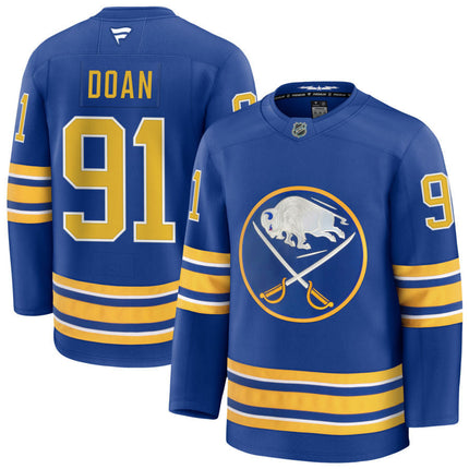 Josh Doan Buffalo Sabres 2025 Home Jersey - Royal