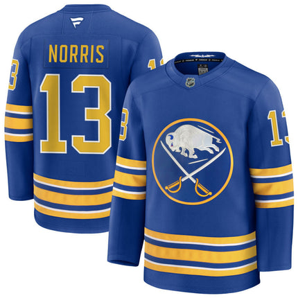Joshua Norris Buffalo Sabres 2025 Home Jersey - Royal