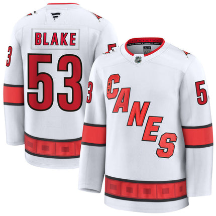 Jackson Blake Carolina Hurricanes 2025 Away Jersey - White