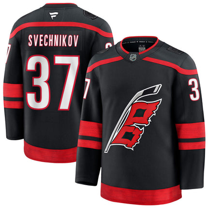 Andrei Svechnikov Carolina Hurricanes 2025 Home Jersey - Black