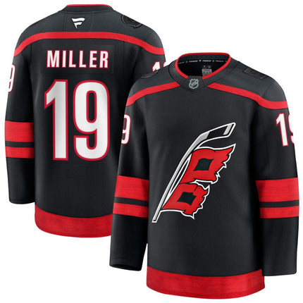K'Andre Miller Carolina Hurricanes 2025 Home Jersey - Black