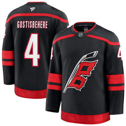 Shayne Gostisbehere Carolina Hurricanes 2025 Home Jersey - Black