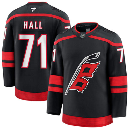 Taylor Hall Carolina Hurricanes 2025 Home Jersey - Black
