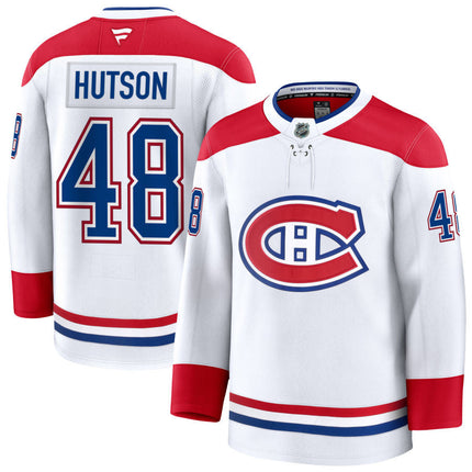 Lane Hutson Montreal Canadiens 2025 Away Jersey - White