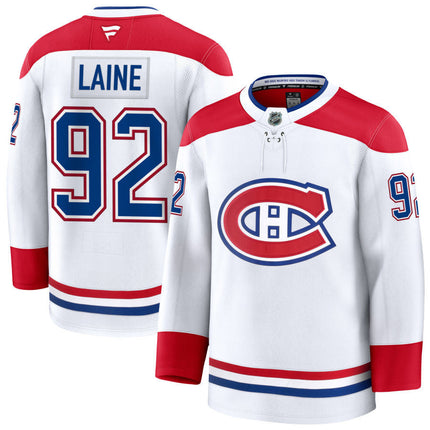 Patrik Laine Montreal Canadiens 2025 Away Jersey - White