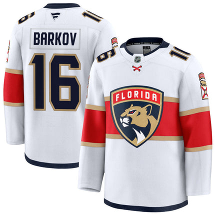 Aleksander Barkov Florida Panthers 2025 Away Jersey - White