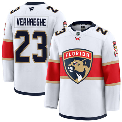Carter Verhaeghe Florida Panthers 2025 Away Jersey - White