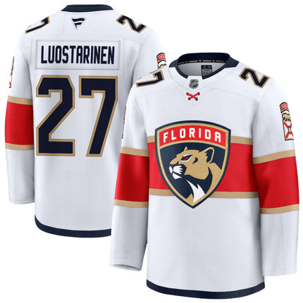 Eetu Loustarinen Florida Panthers 2025 Away Jersey - White