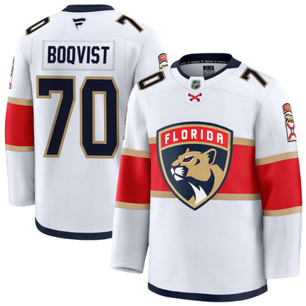 Jesper Boqvist Florida Panthers 2025 Away Jersey - White