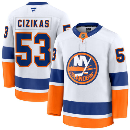 Casey Cizikas New York Islanders 2025 Away Jersey - White