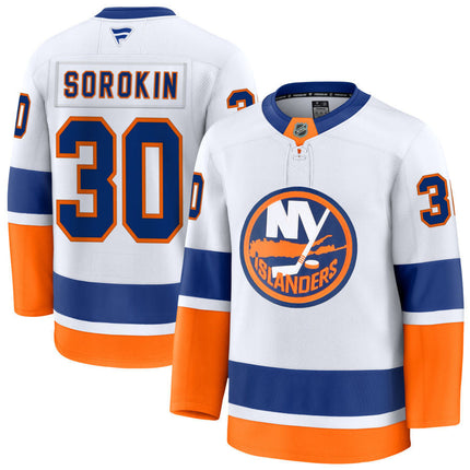 Ilya Sorokin New York Islanders 2025 Away Jersey - White