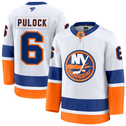 Ryan Pulock New York Islanders 2025 Away Jersey - White