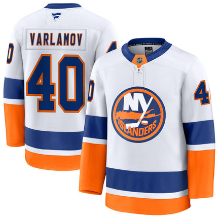 Semyon Varlamov New York Islanders 2025 Away Jersey - White