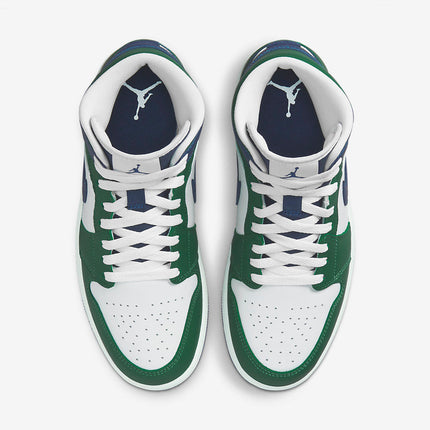 Men's Air Jordan 1 Mid 'Noble Green' Shoes