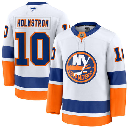 Simon Holmstrom New York Islanders 2025 Away Jersey - White