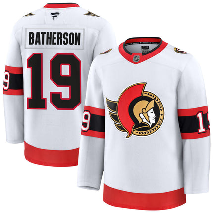 Drake Batherson Ottawa Senators 2025 Away Jersey - White