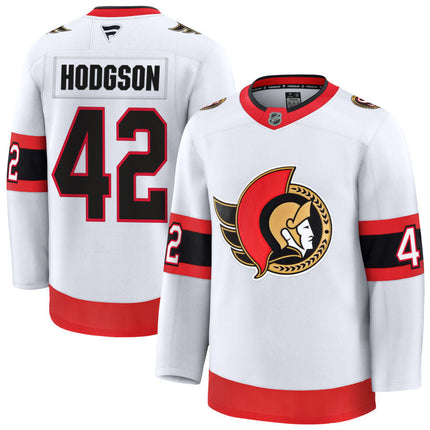 Hayden Hodgson Ottawa Senators 2025 Away Jersey - White