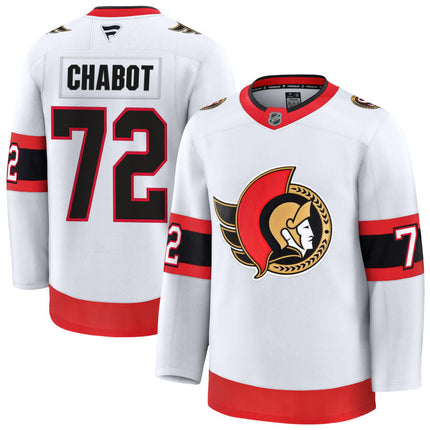 Thomas Chabot Ottawa Senators 2025 Away Jersey - White