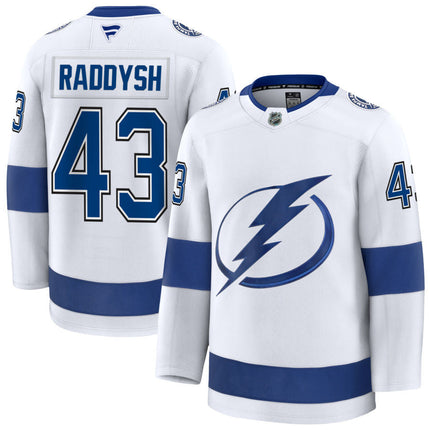 Darren Raddysh Tampa Bay Lightning 2025 Away Jersey - White