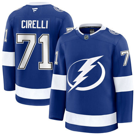 Anthony Cirelli Tampa Bay Lightning 2025 Home Jersey - Blue