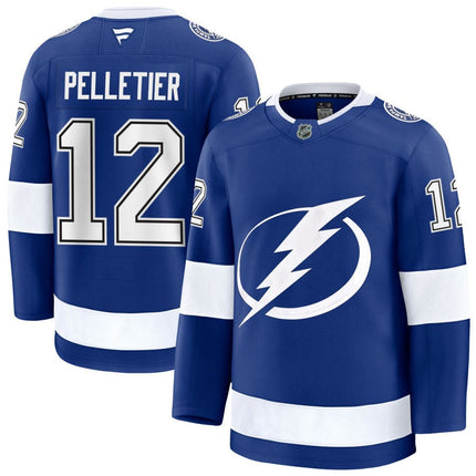 Jakob Pelletier Tampa Bay Lightning 2025 Home Jersey - Blue