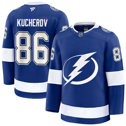 Nikita Kucherov Tampa Bay Lightning 2025 Home Jersey - Blue