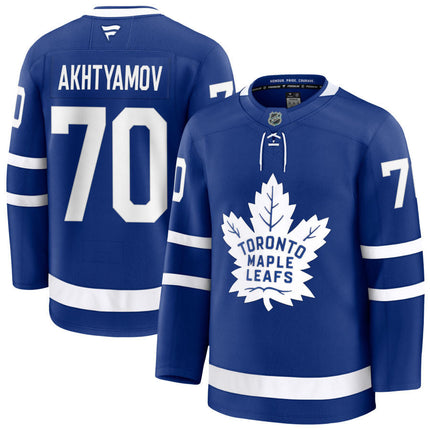 Artur Akhtymov Toronto Maple Leafs 2025 Home Jersey - Blue