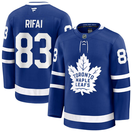Marshall Rifai Toronto Maple Leafs 2025 Home Jersey - Blue
