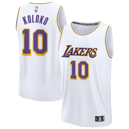 Christian Koloko Los Angeles Lakers 2025 Association Edition Jersey - White