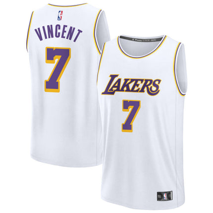 Gabe Vincent Los Angeles Lakers 2025 Association Edition Jersey - White