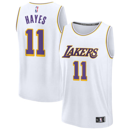 Jaxson Hayes Los Angeles Lakers 2025 Association Edition Jersey - White
