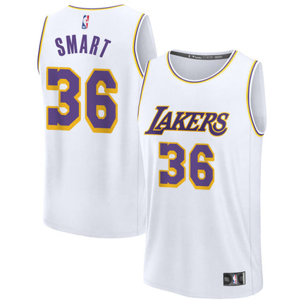 Marcus Smart Los Angeles Lakers 2025 Association Edition Jersey - White