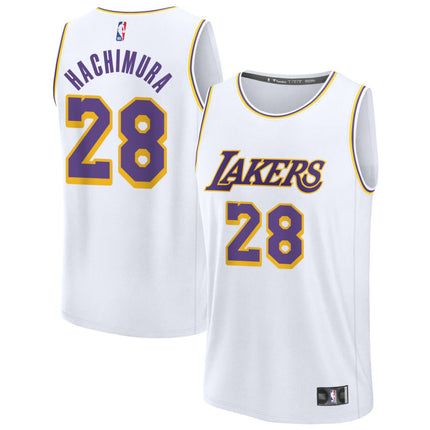 Rui Hachimura Los Angeles Lakers 2025 Association Edition Jersey - White
