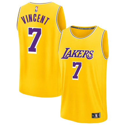 Gabe Vincent Los Angeles Lakers 2025 Icon Jersey - Gold