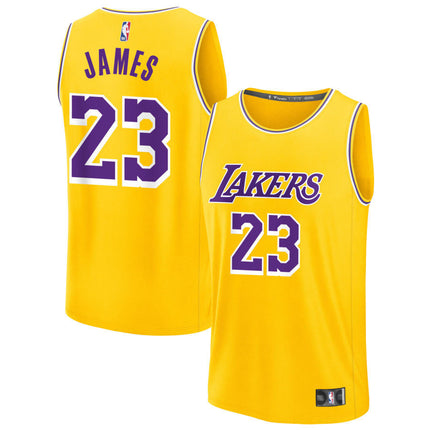 LeBron James Los Angeles Lakers 2025 Icon Jersey - Gold